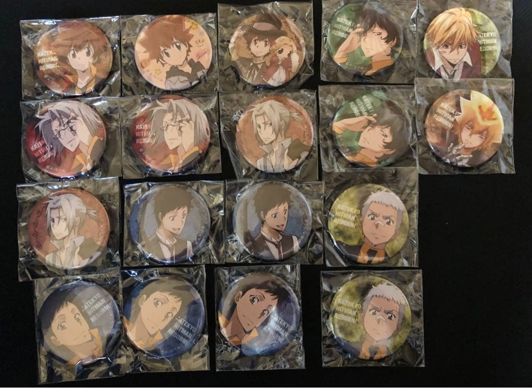 家庭教師ヒットマンREBORN! アニカプ 激推し 缶バッジ 68点セット