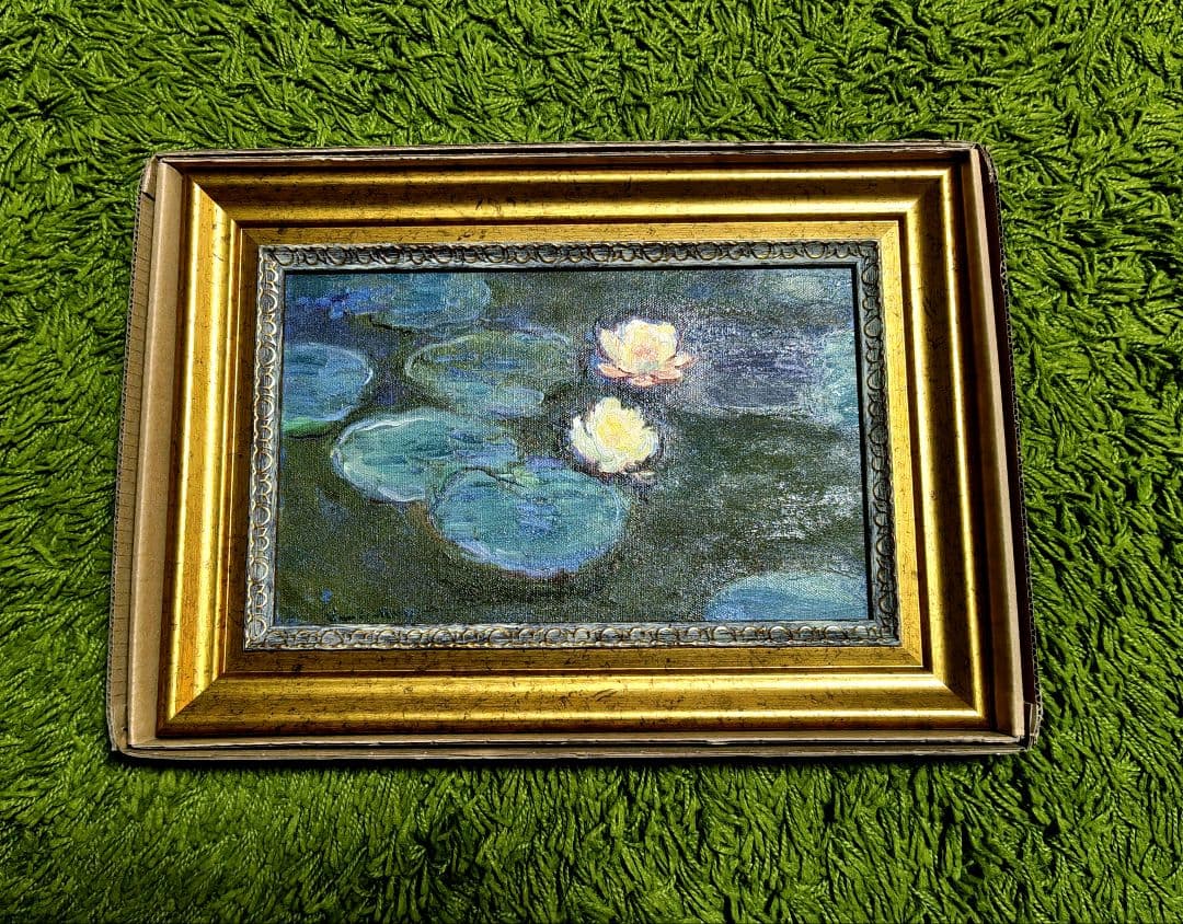 クロード・モネ『睡蓮』複製アルゴグラフ