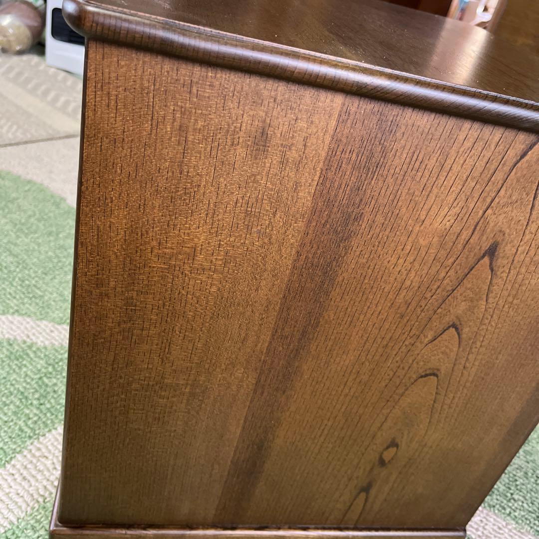 戸塚刺繍作品　木製花柄3段引き出し