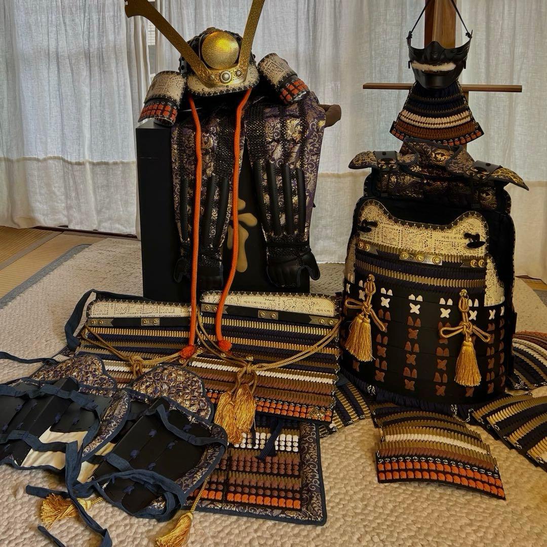【環境大切】さま専用 希少！新品同様・美品『薩摩丸武工房』黒胴当世具足一式 鎧