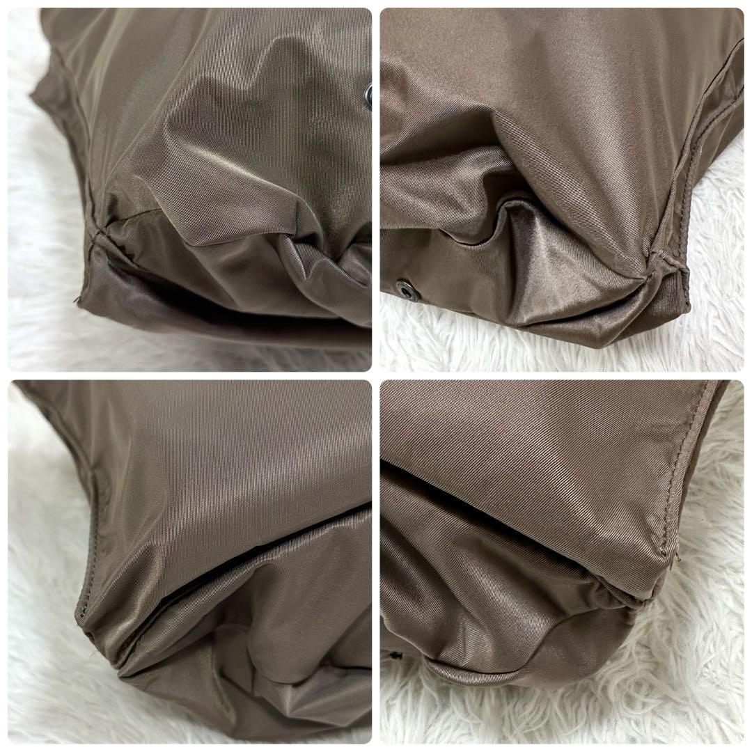 【大容量 A4 PC収納✨】フェリージ ヘルメットバック カーキ 本革 ビジネス