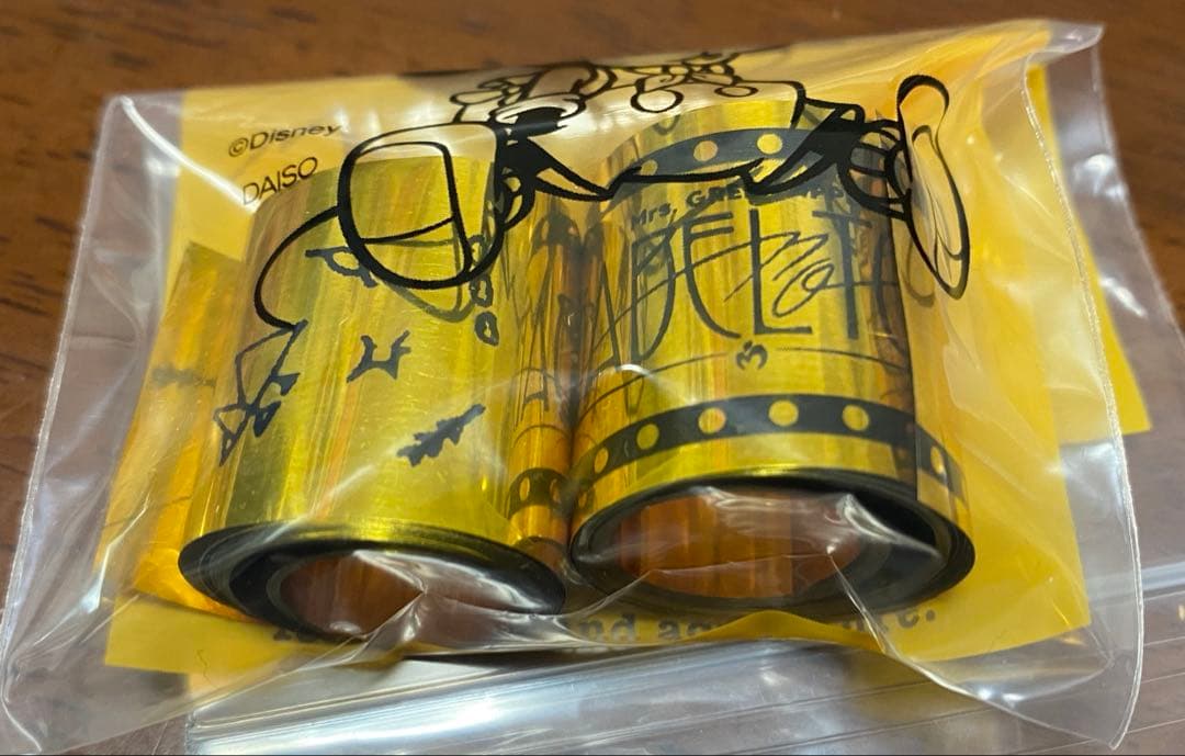 【新品・未使用】ヘアタイ　銀テープ2種類付き