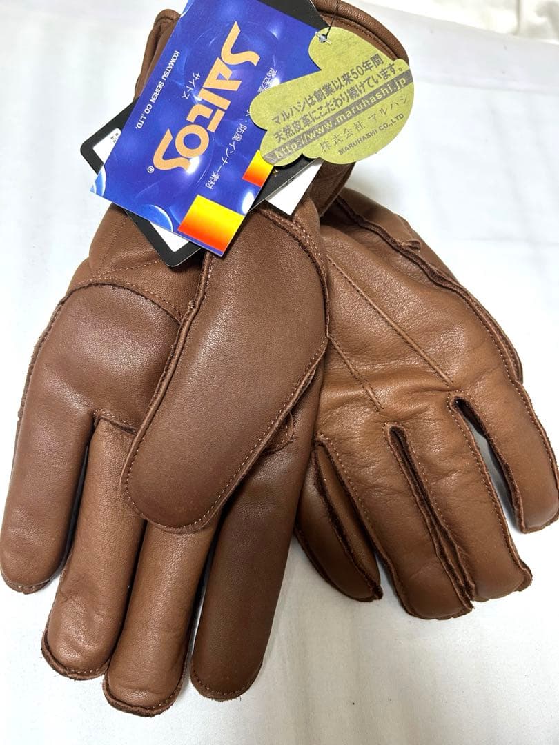 JRP レザー手袋 LLサイズ ブラウン 25cm