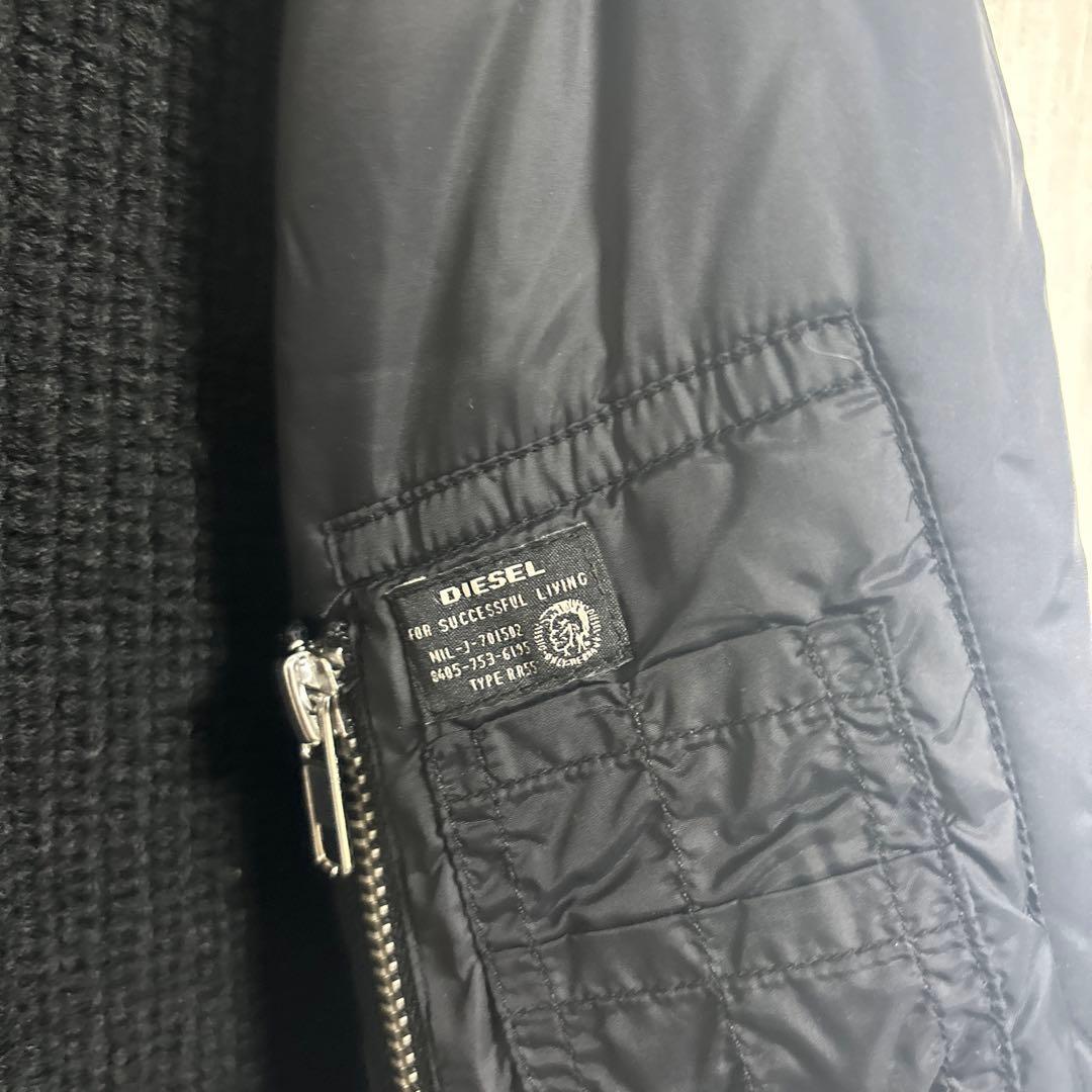 美品✨ DIESEL K-WEXLER ブルゾン 中綿ジャケット 切替 MA-1