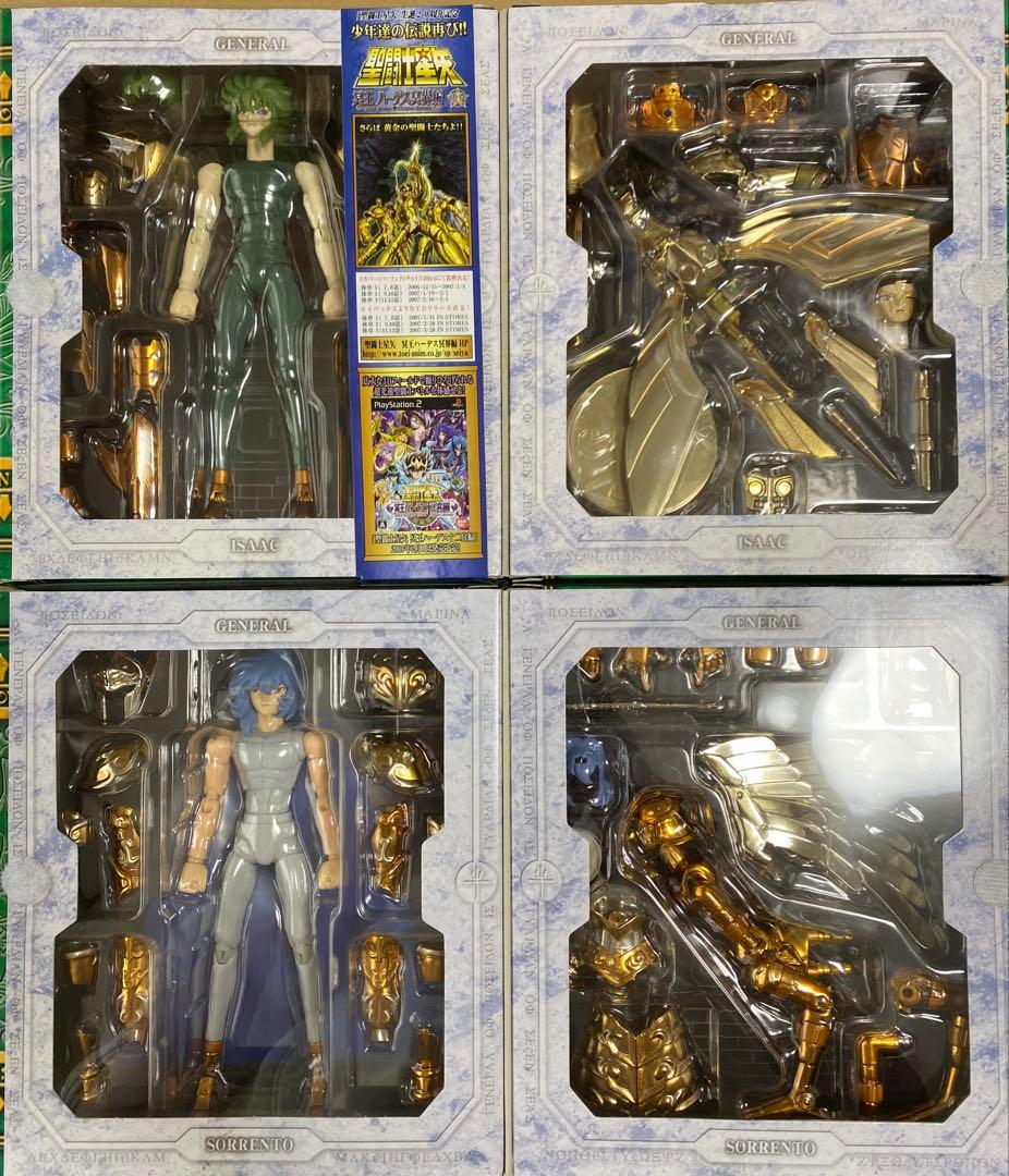 聖闘士聖衣神話　ポセイドン編　海闘士8体セット 中古