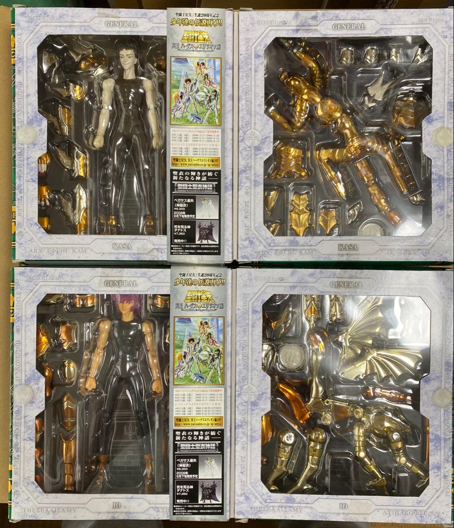 聖闘士聖衣神話　ポセイドン編　海闘士8体セット 中古