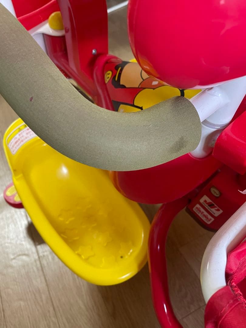 アンパンマン三輪車　デラックス　動作確認済　幼児　お散歩