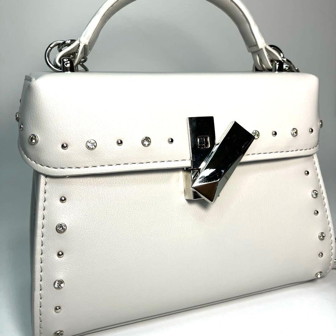 CELFORD セルフォード リュタン　スタッズ　ショルダー　グレージュ