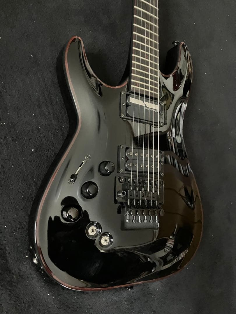 shecter black jack エレキギター　レフティ