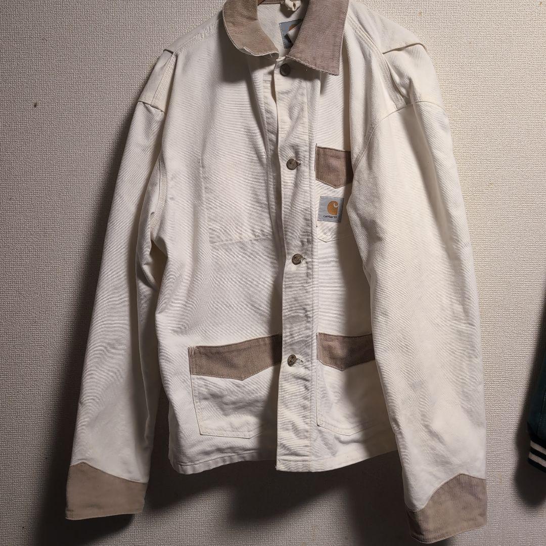 激レア　Carhartt ファーム ダックブラッシュコート　USA　星タグ