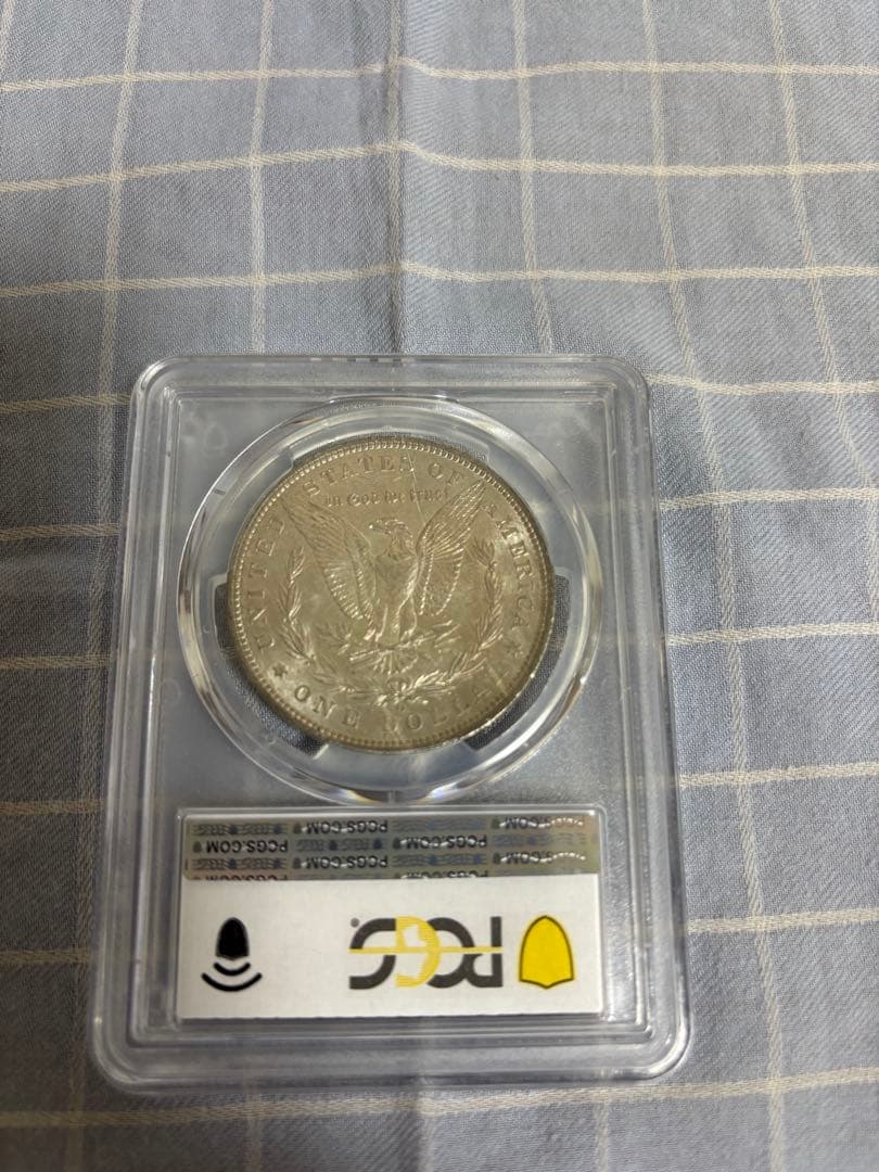 お正月セール モルガンダラー　1888年銘　女神像面はPL？ PCGS MS63