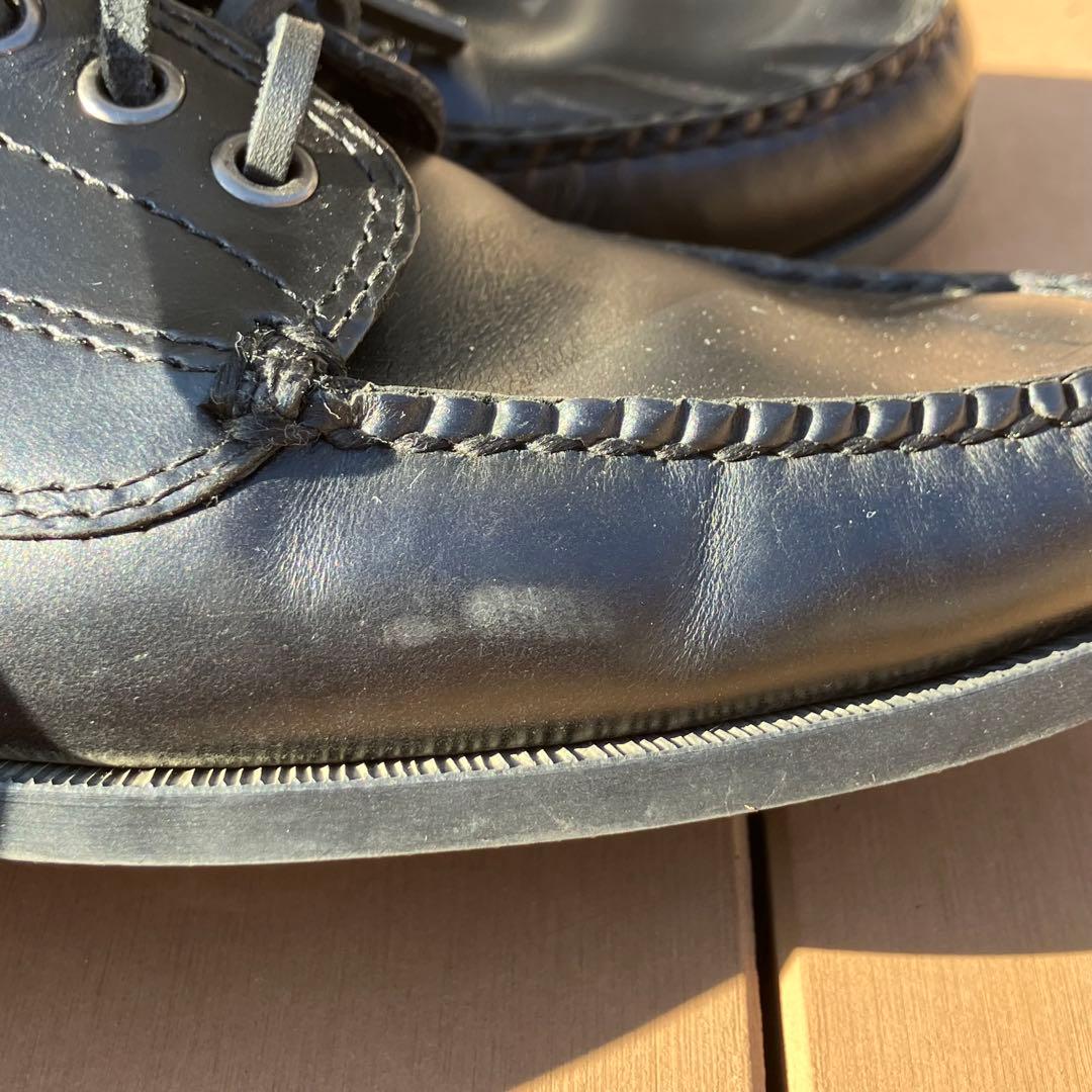 G.H. Bass CAMP MOC キャンプモック ブラック UK7