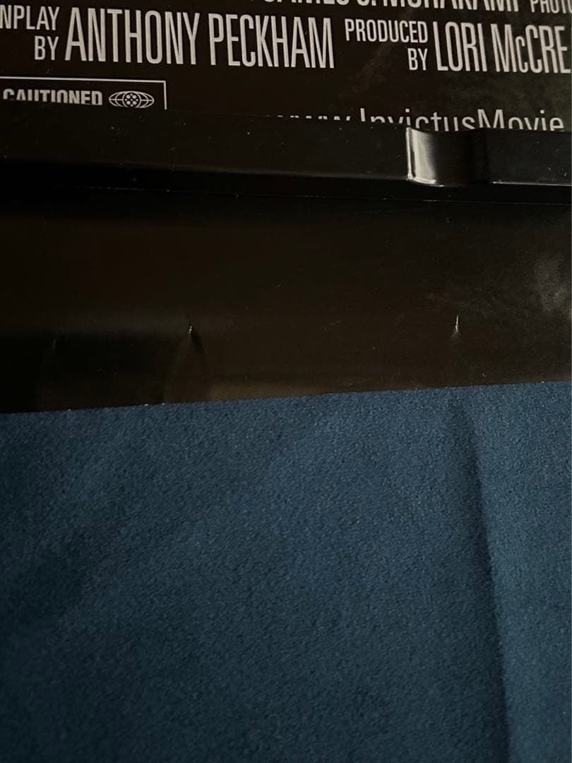 インビクタス/負けざる者たち　USオリジナル映画ポスター