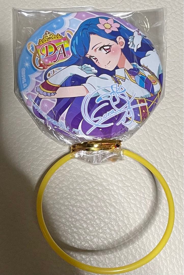 アイカツ 風沢そら 缶バッジ namco
