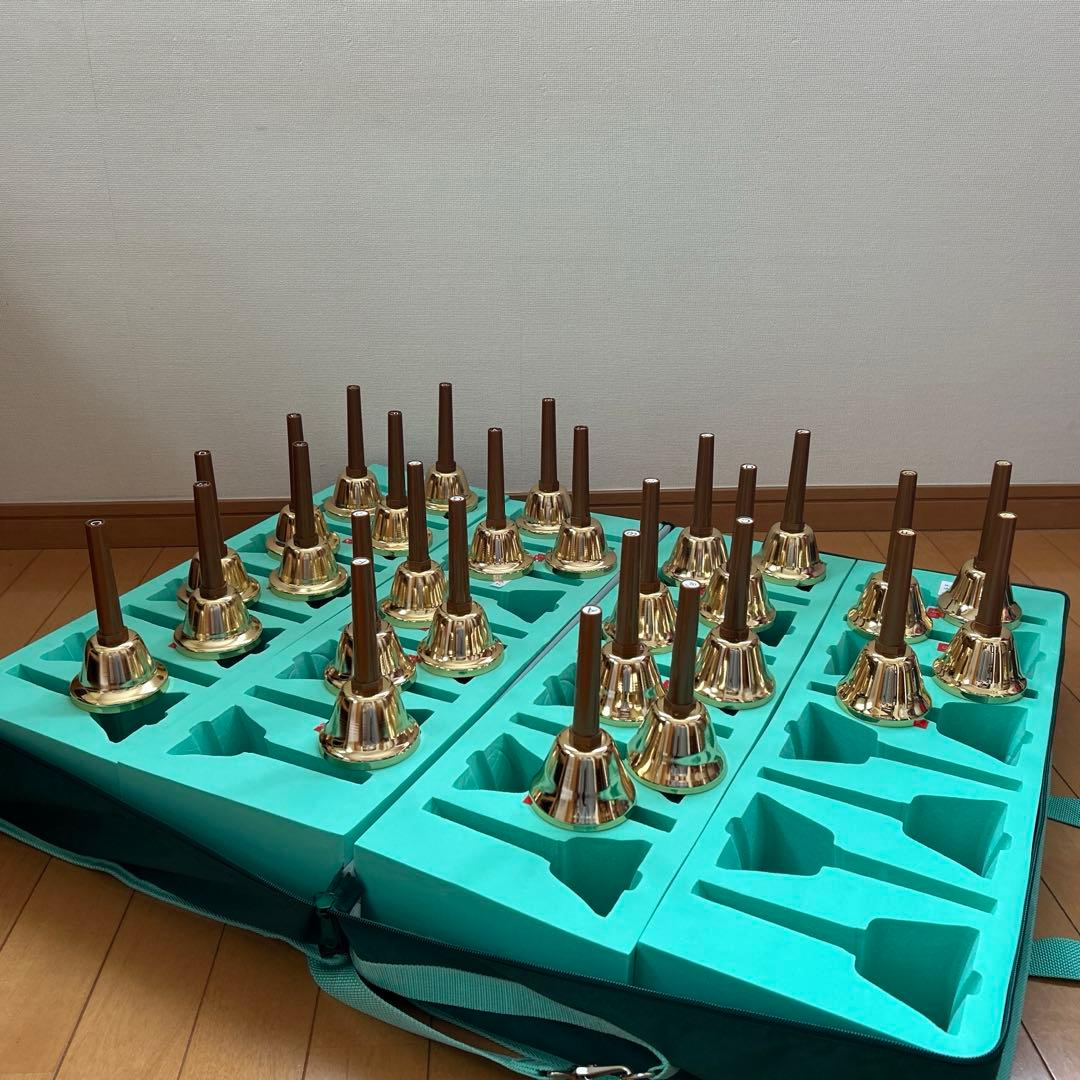 ミュージックベル　ゼンオン　スーパー27音セット　ケース付き