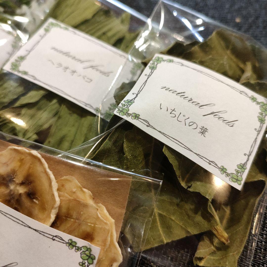 【ギフト用】乾燥野草フルーツ詰め合わせ　小動物　おやつ