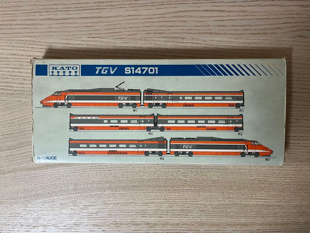 KATO TGV 6両セット