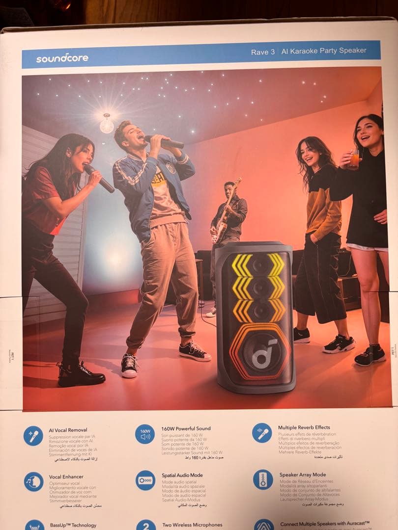 新品AnkerSOUNDCORE RAVE 3