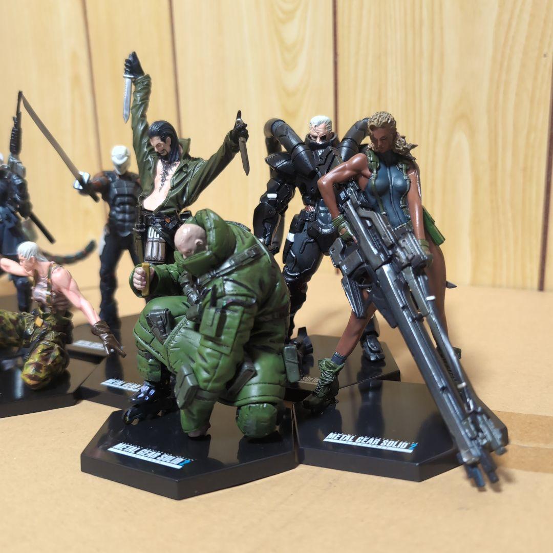 李*様 コナミ フィギュアコレクション メタルギアソリッド2 フィギュアセット