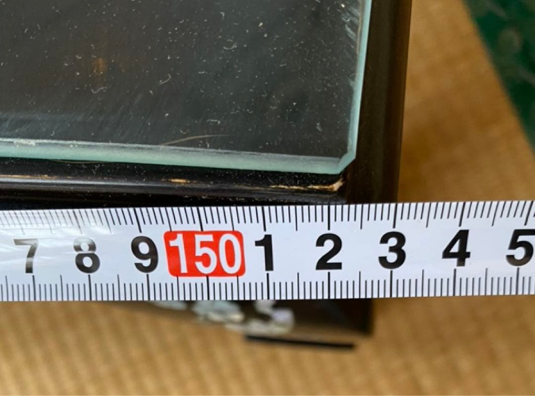 昭和レトロ ヴィンテージ　螺鈿細工 梅小鳥　木製漆塗り 座卓 センターテーブル