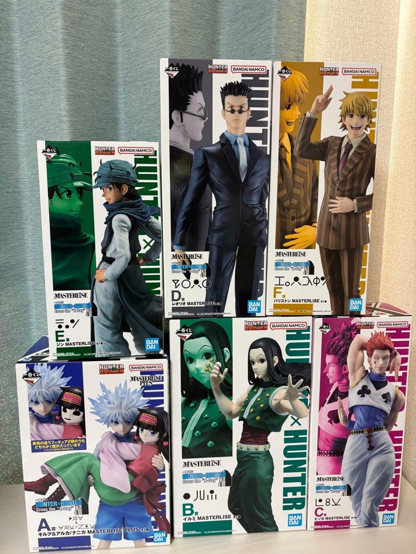 HUNTER×HUNTER 一番くじ　ABCDEFフィギュアセット