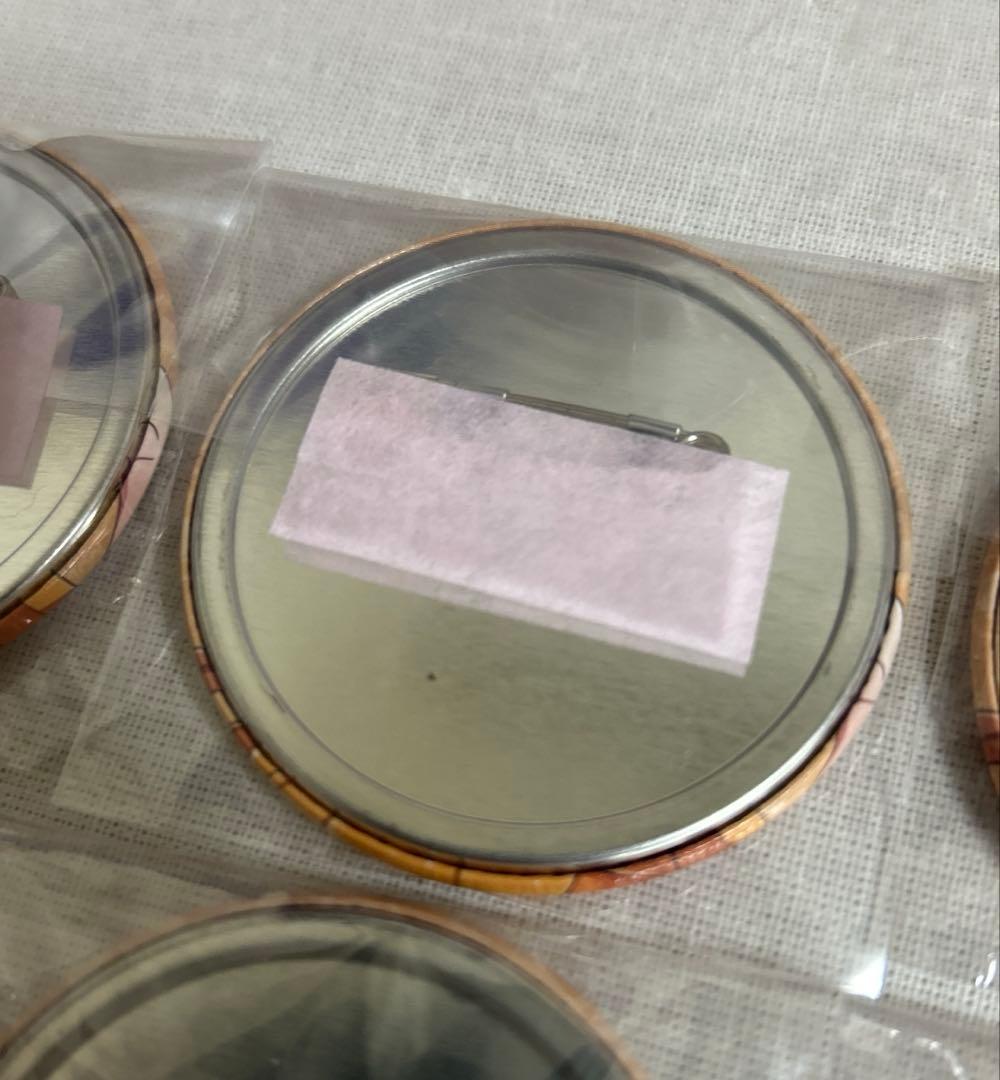 カラフルピーチ　えと　缶バッジ　ぷぴぱ　チェキ風　10個セット　からぴち