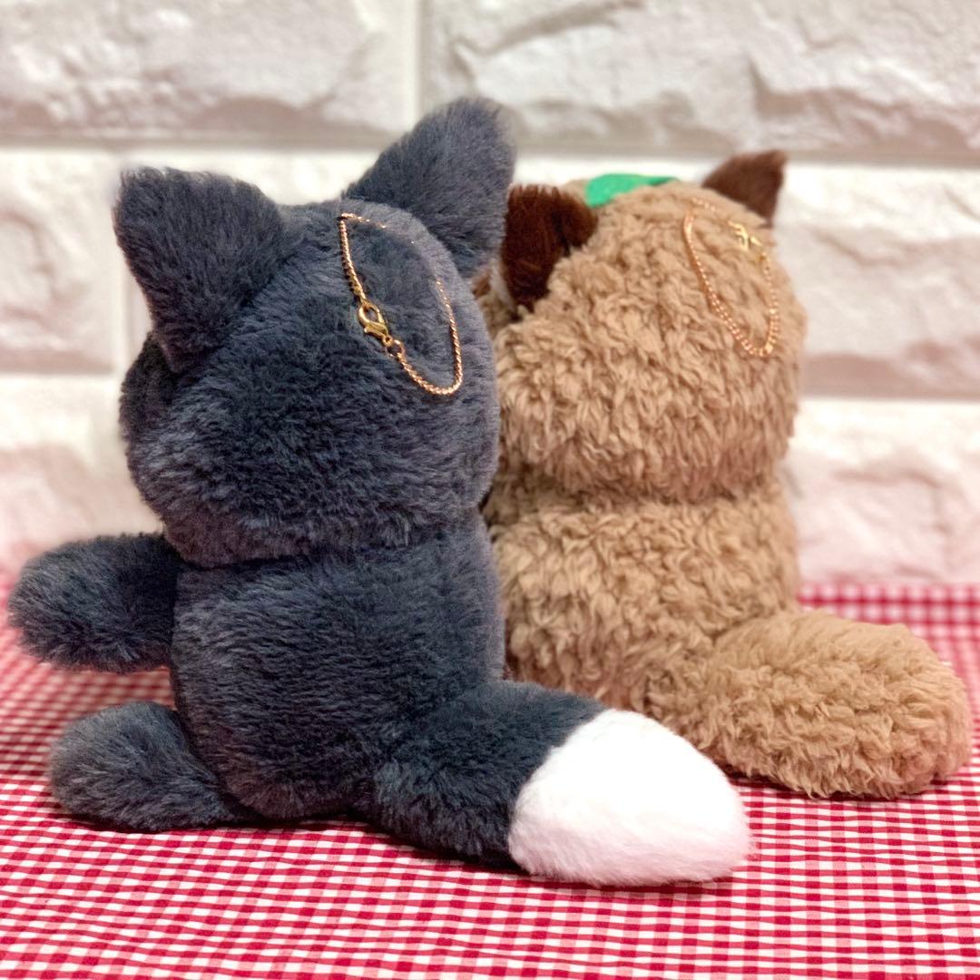 【ゆ♡様】 たぬきさん ＆ きつねさん 着ぐるみコスチューム ぬい服