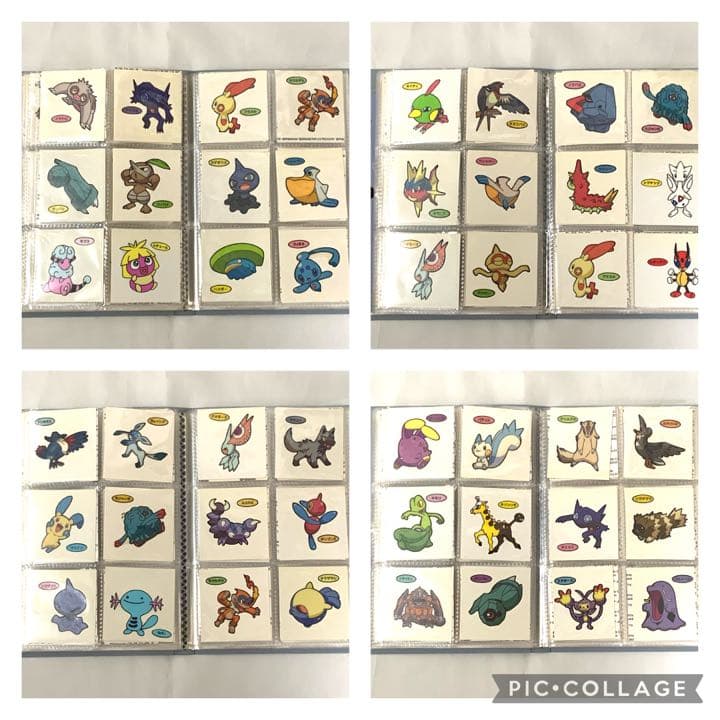 ポケモン　キャラクターデコシール　ポケモンパン　フォルダー2冊付