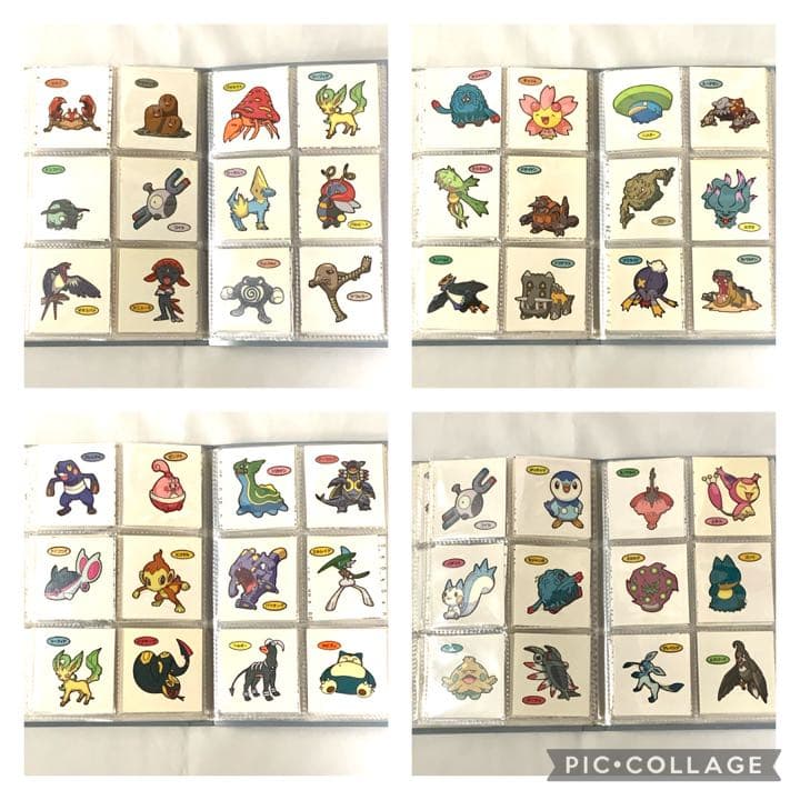 ポケモン　キャラクターデコシール　ポケモンパン　フォルダー2冊付