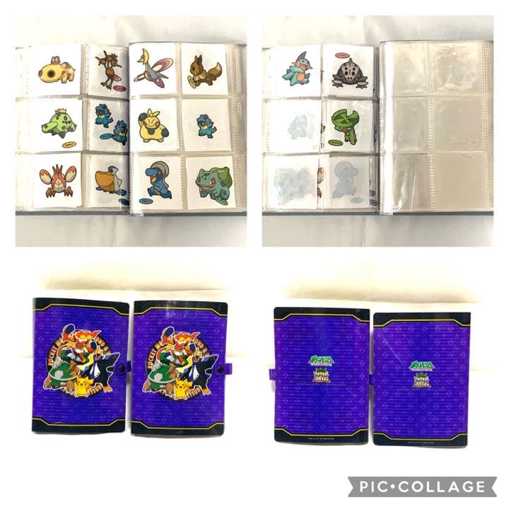 ポケモン　キャラクターデコシール　ポケモンパン　フォルダー2冊付