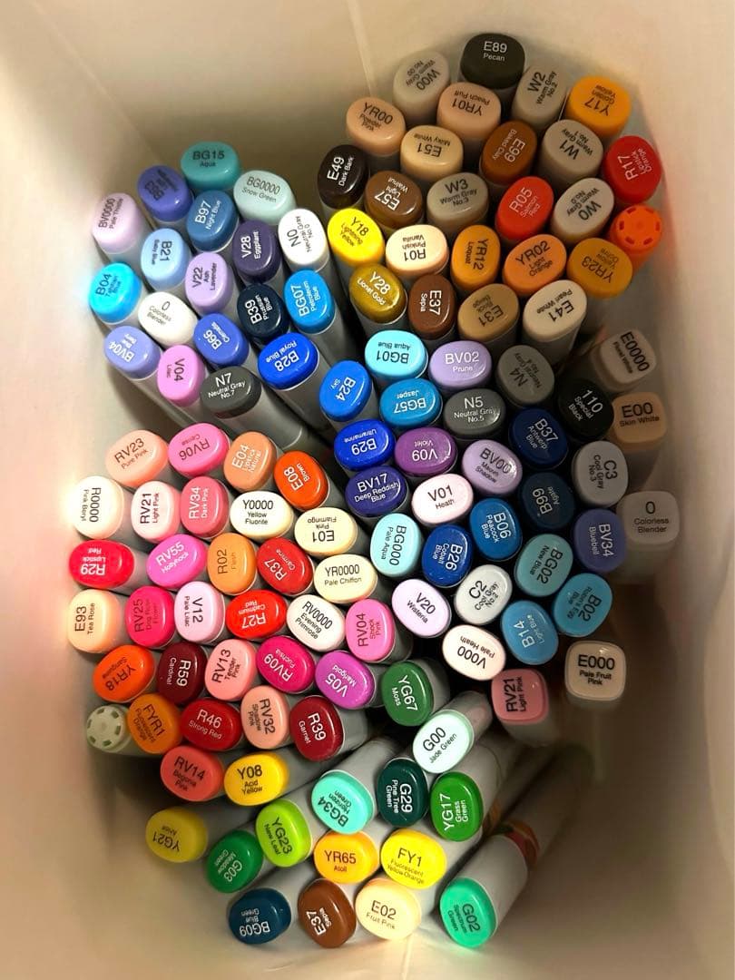 コピックスケッチ、チャオ、インク109本セット