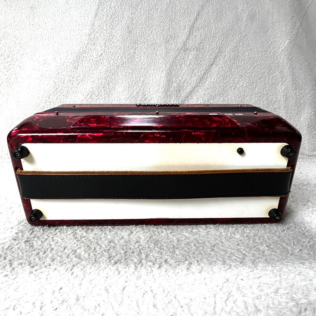 YAMAHA ヤマハ アコーディオン S-32 レッド 純正ケース付き