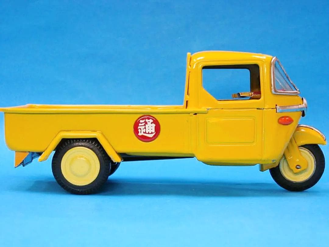 オート三輪　日通　ブリキ玩具