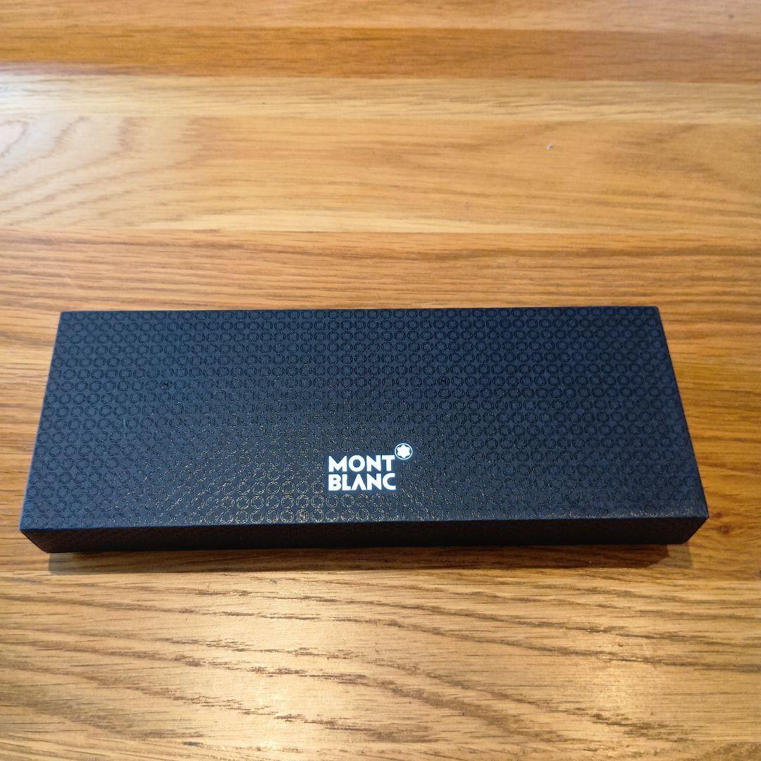 MONT BLANC 　ネイビー　 ボールペン 専用ケース付き