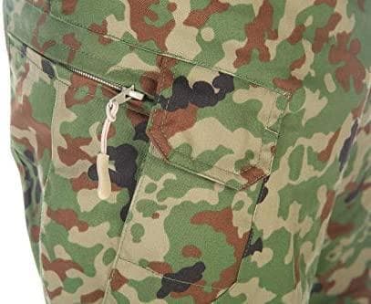 陸上自衛隊 迷彩 戦闘服3型 ベルト付 上下セット XL