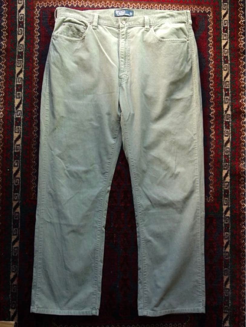 polo ralph lauren コーデュロイパンツ 38 ピスタチオ