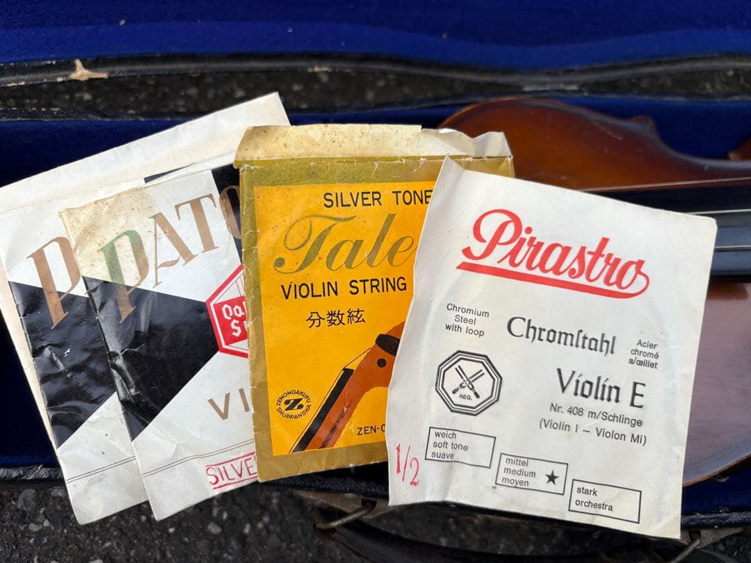 【現状品】バイオリン　ケース付き　年代物