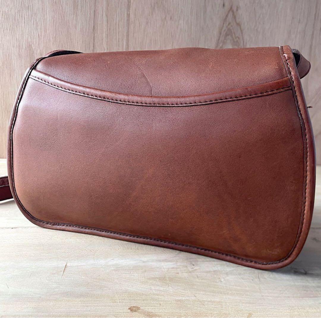希少 オールドコーチ ショルダーバッグ ブラウン OLD COACH 9815