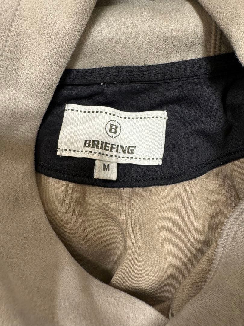 BRIEFING フード付きセーター Mサイズ グレー