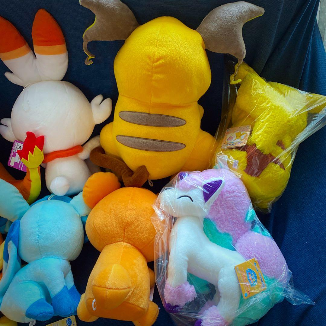 ポケットモンスター　ポケモン　8種　ぬいぐるみ　バラエティ　セット