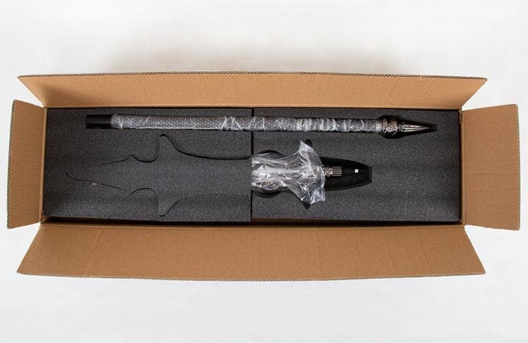 楊戬三尖両刃銃 日本刀 模造刀 居合刀 武士道 武蔵 鑑賞用 手鍛造打