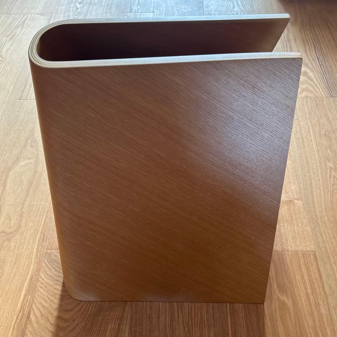 無印良品　重なるテーブルベンチ　オーク材　成形合板　廃盤　入手困難