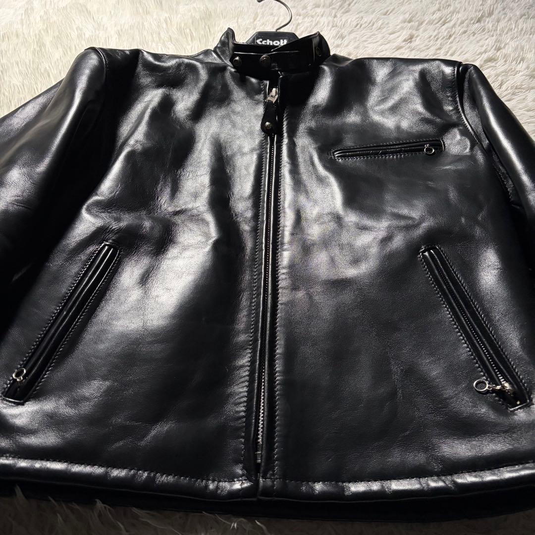 ペ*ノ様 極美品●schott ライダースジャケット　641HH ホースハイド