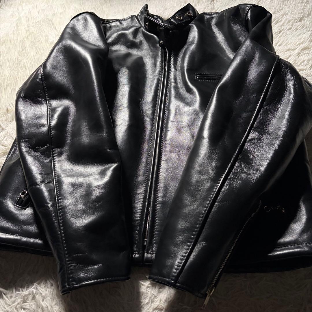 ペ*ノ様 極美品●schott ライダースジャケット　641HH ホースハイド