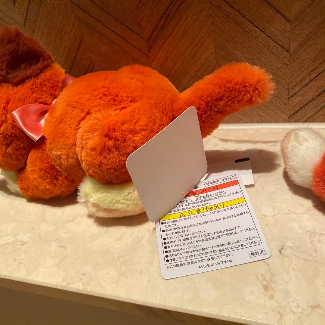 新品未使用タグ付♡ダイナ♡ぬいぐるみキーチェーン&ぬいぐるみ