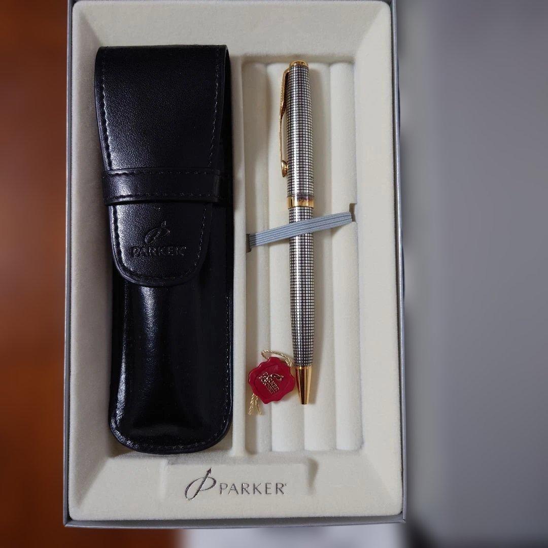 パーカー シズレ PARKER ボールペン 銀色 ツイスト式