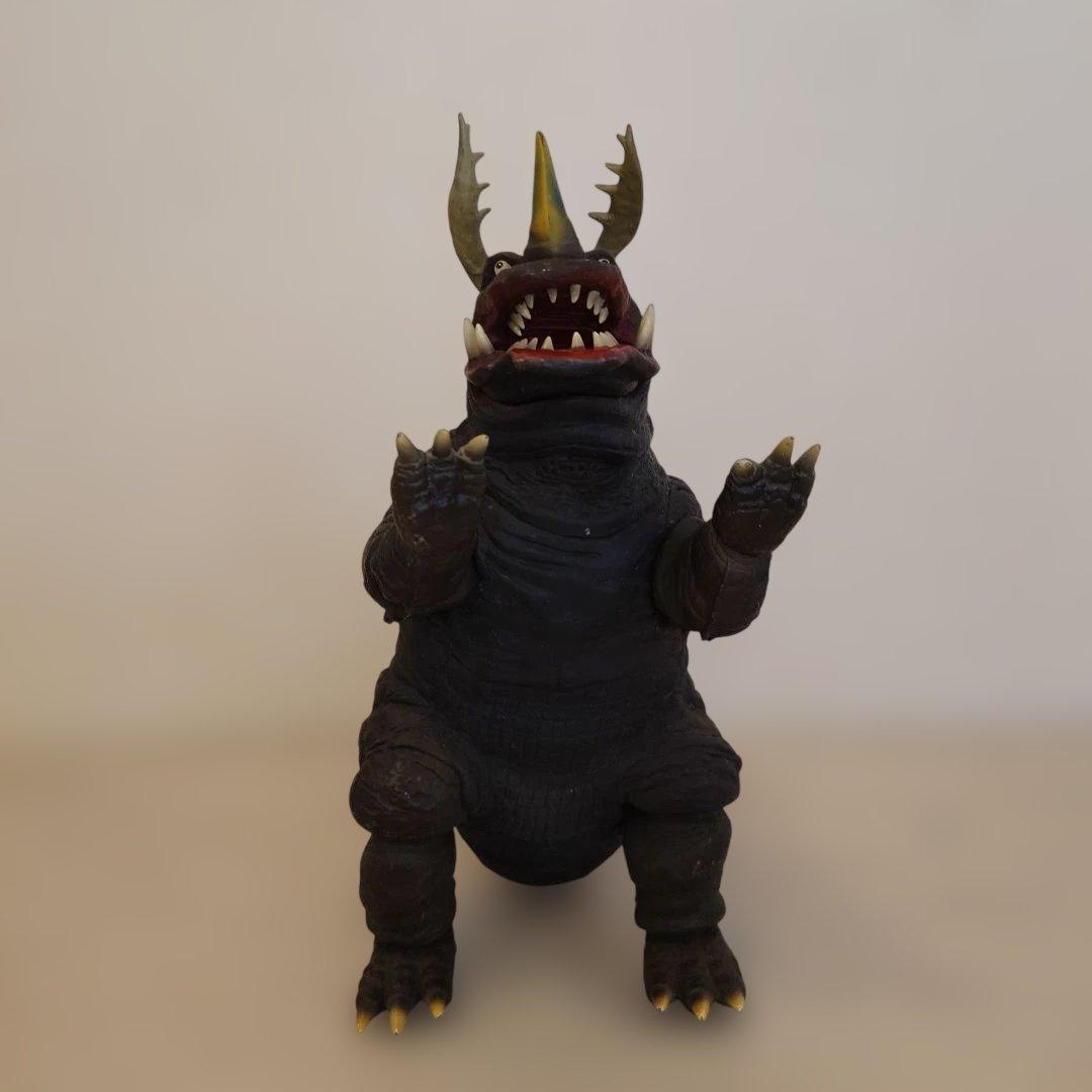 エクスプラス大怪獣シリーズ　ネロンガ 尻尾の向き変更用のパーツ付 箱なし