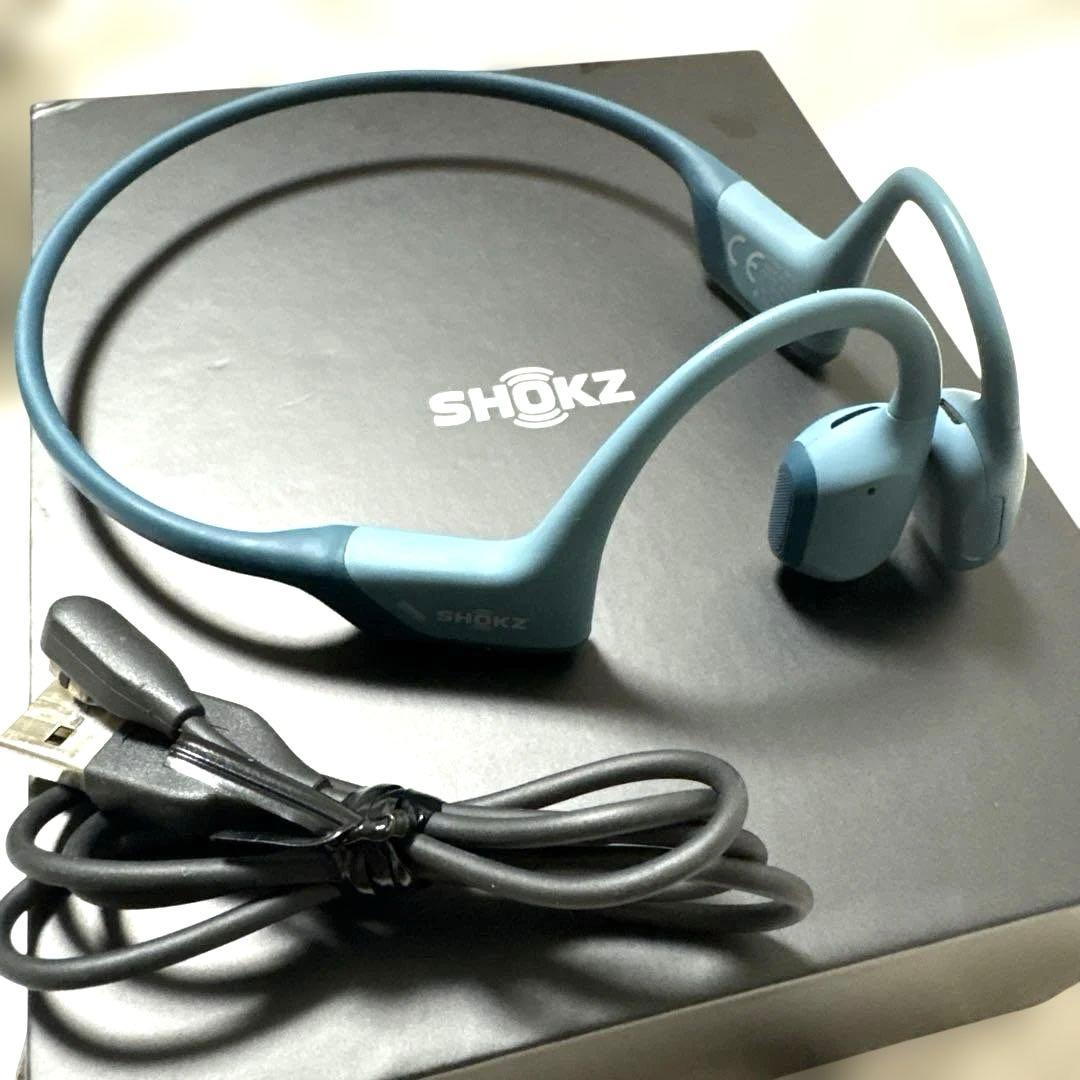 SHOKZ OPENRUN PRO BLUE 骨伝導イヤホン