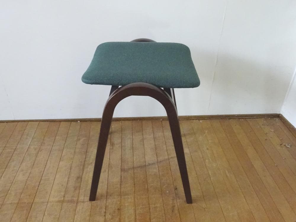 秋田木工　剣持勇　スタッキング　スツール　名作ヴィンテージ　曲げ木　レトロ　①