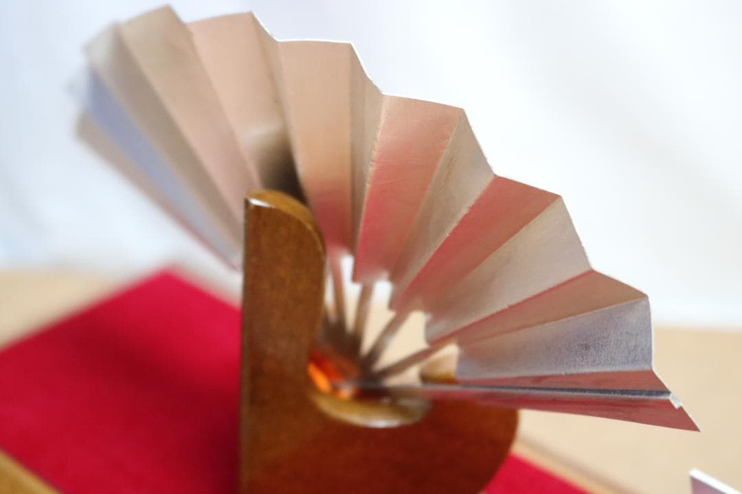 末広置物 純銀製 置物　現状品渡し